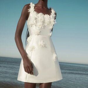 ELLIATT Elder Dress in White size XL